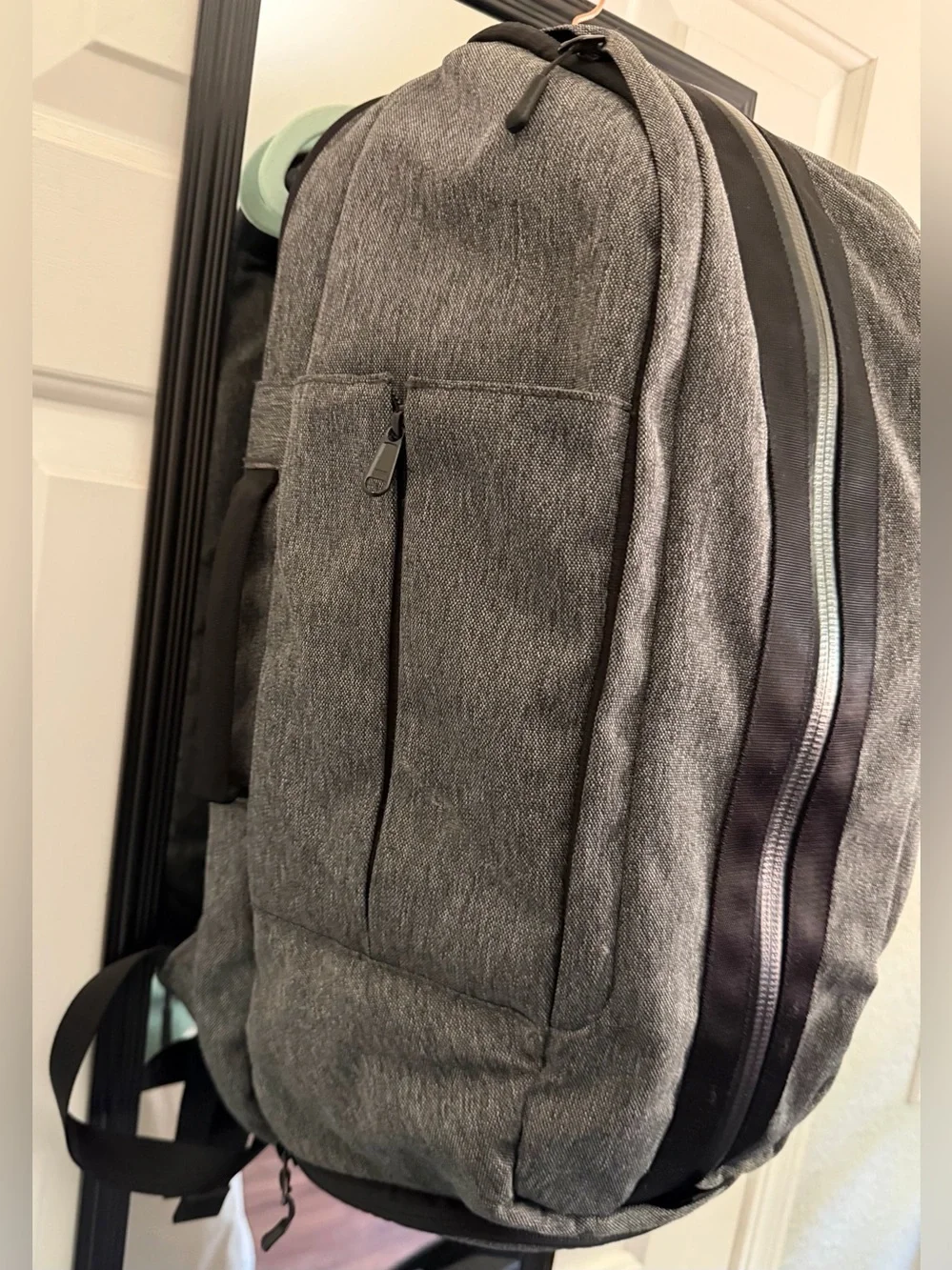 Aer SF Duffel Pack V1 Gray – Discontinued Travel Gym Work Backpack Laptop Bag